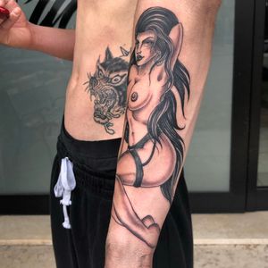 Lady done on my friend Marco!
