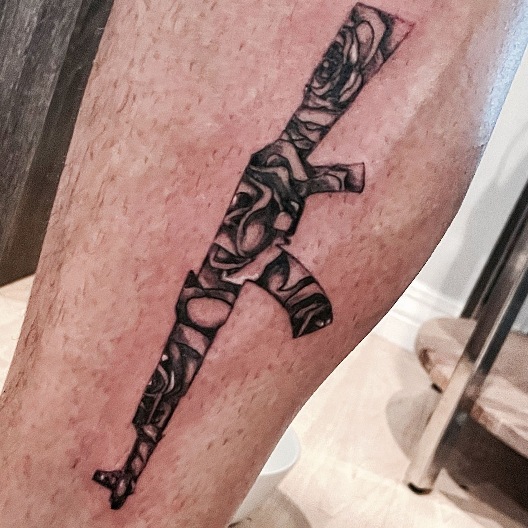 AK-47 tattoo by... - Body Arts Tattoo & Piercing Studio | Facebook