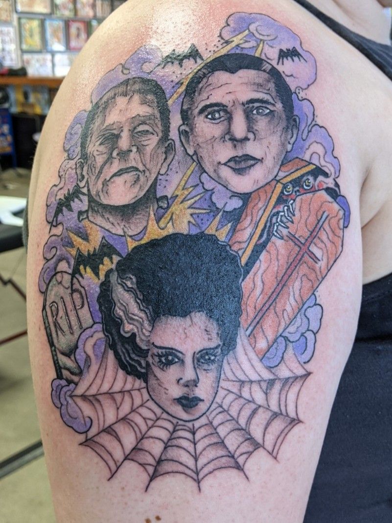 Top more than 60 universal monsters tattoo latest  incdgdbentre