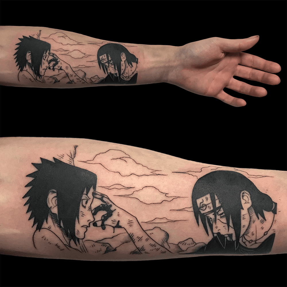 Tattoo uploaded by ART OF CAMDEN • The Touch - Itachi & Sasuke ...
