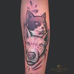 "Fluffy Family" A big thanks to Marilia for letting me create a tattoo of her sweet cat & dog! Find me in Vancouver! 🇨🇦 For any tattoo enquiry, please contact me directly on my website: www.caledoniatattoo.com #contemporarytattoo #inkstinctsubmission #tttpublishing #tattrx #flashworkers #equilattera #blacktattoomag #ttblackink #iblackwork #radtattoos #tbsta #bcnttt #bnginksociety #tattoodrawing #dotworker #cheyenne
