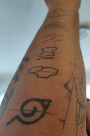 Naruto Akatsuki Cloud Tattoo  Cloud tattoo, Sketch style tattoos