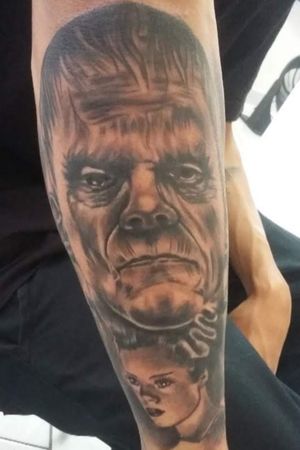 Monstros de Frankenstein por Minduka_tattoo