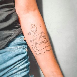 ✨Orçamentos via DM ou WhatsApp📍Rua Joaquim Nabuco, 55, Santa Cruz do Sul - RS, Brasil▫️#tatuagem #tattoo #job #tatuecomumamina #electricink #santacruzdosul #rs #brasil #tattooartist #art #arte #ink #tattoodo #tattoo2me #darkartists #black #fineline #linework #family #siblings #love #forearmtattoo #forever