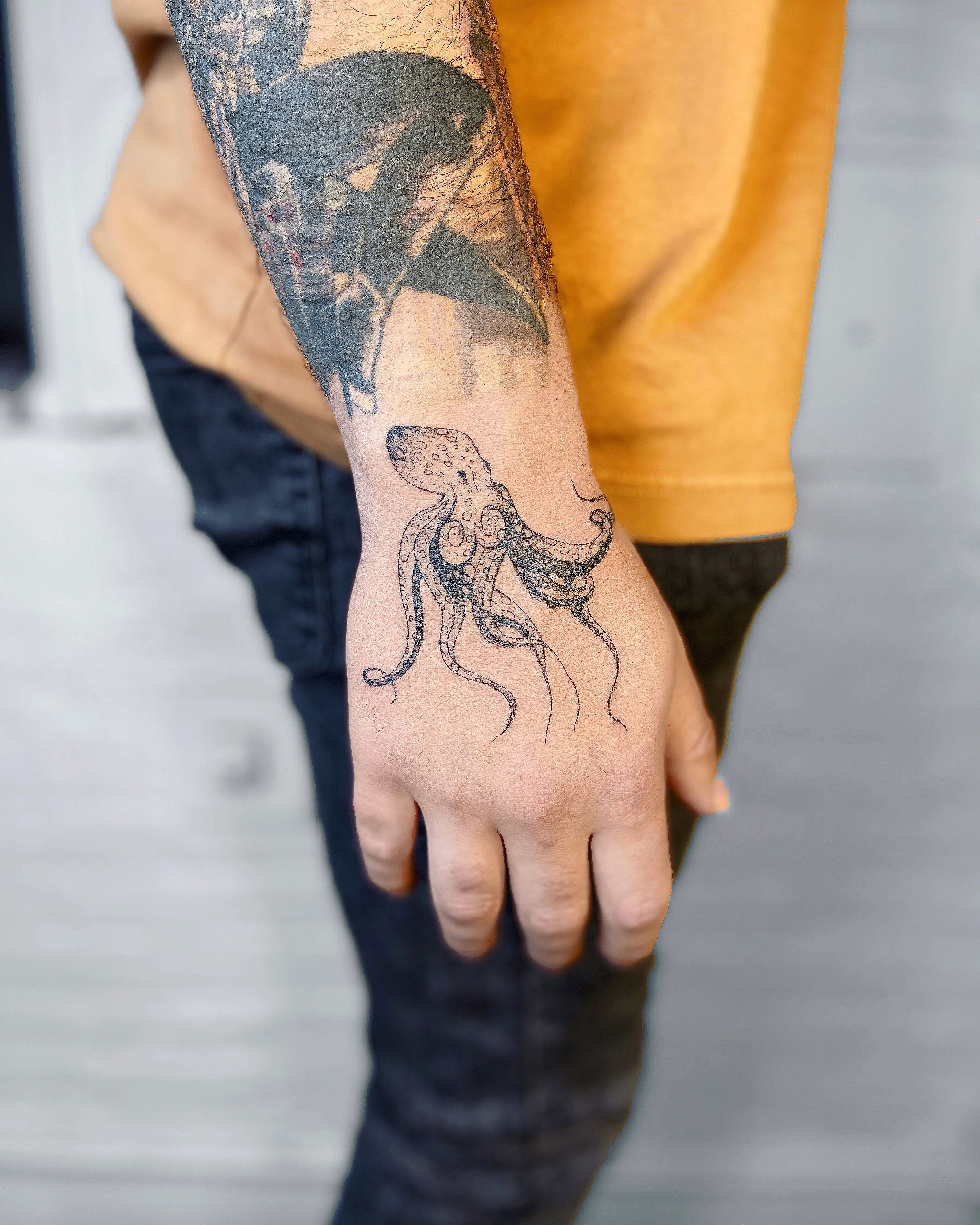 Small Octopus Tattoo  Get an InkGet an Ink