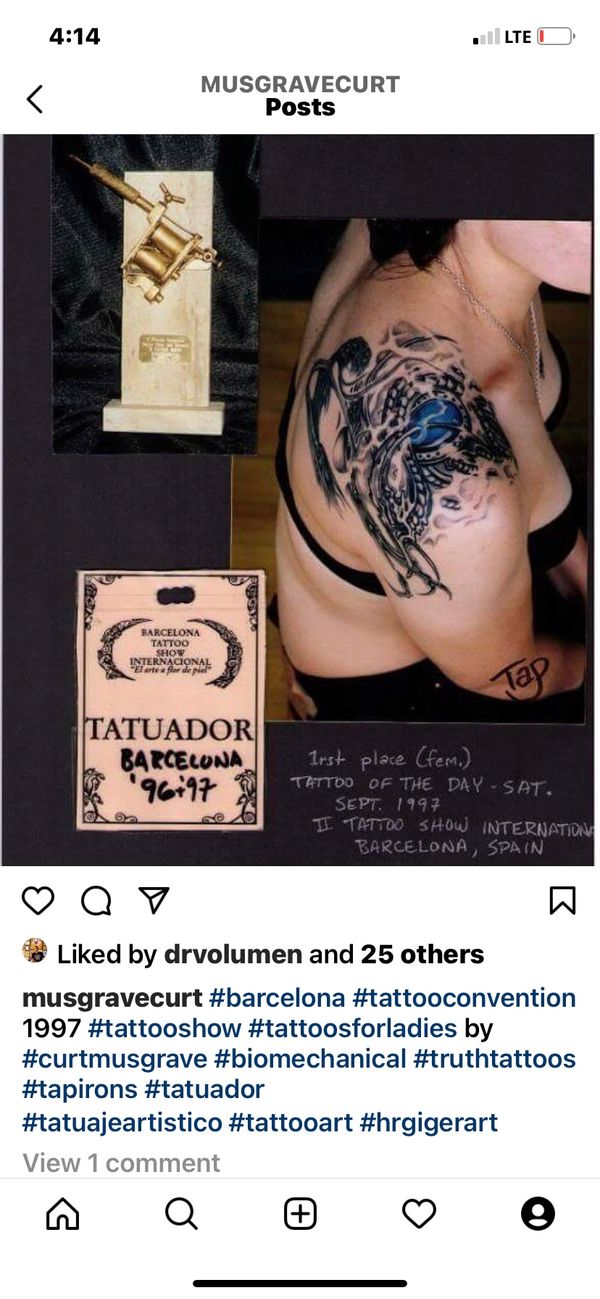 Tattoo from Truth custom Art