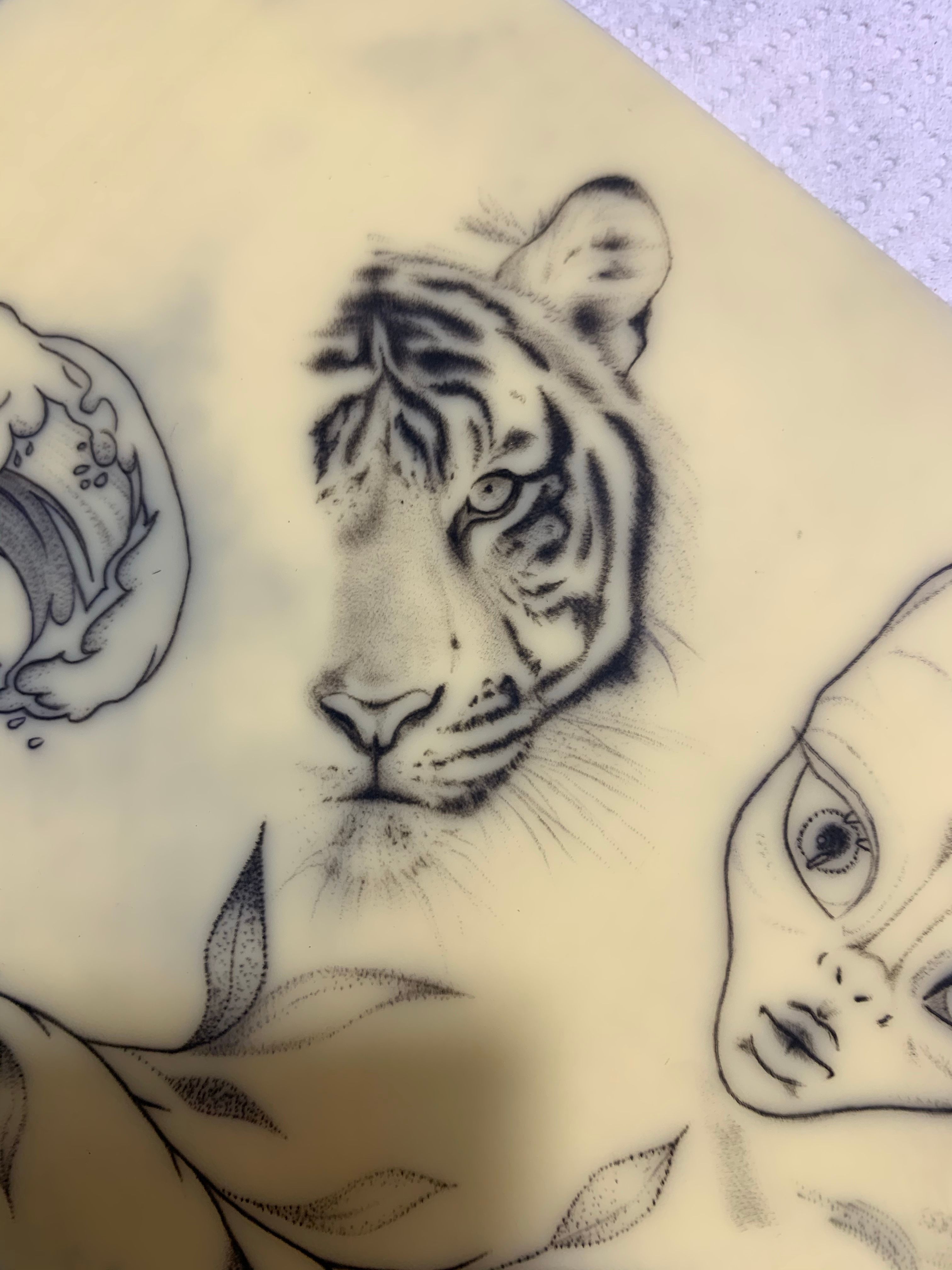 Simply Inked Furious Tiger Temporary Tattoo at Rs 249/piece in Sas Nagar |  ID: 27476126312