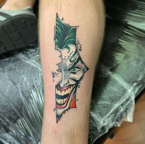 Joker x Batman tatoo