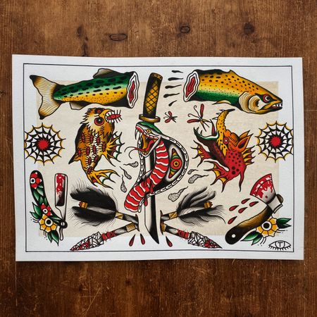Flash tattoo