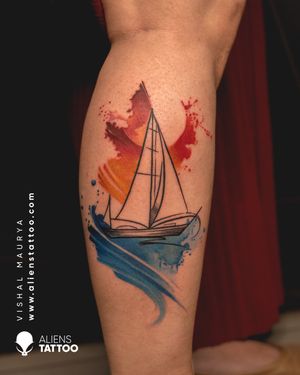 Check out amazing Watercolor tattoo inked by Vishal Maurya at Aliens Tattoo India.If you wish to get this amazing tattoo visit our website - www.alienstattoo.com