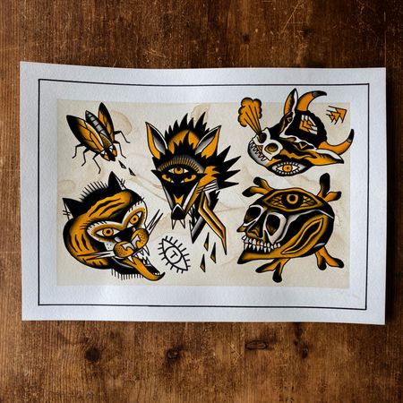 Flash tattoo