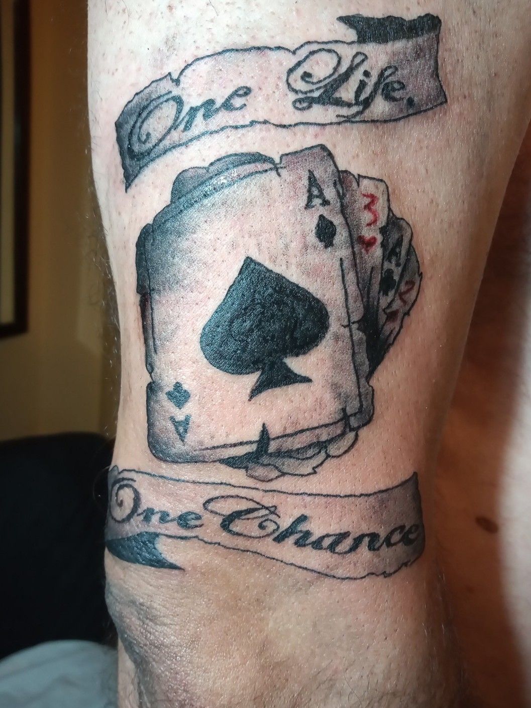 CRAZY ARTS  One life one chance Tattoo   2019 By  Facebook