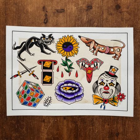 Flash tattoo
