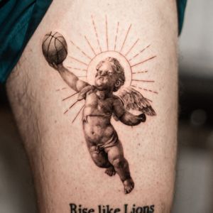 ‘ Baby Angel & Basketball ‘ 
