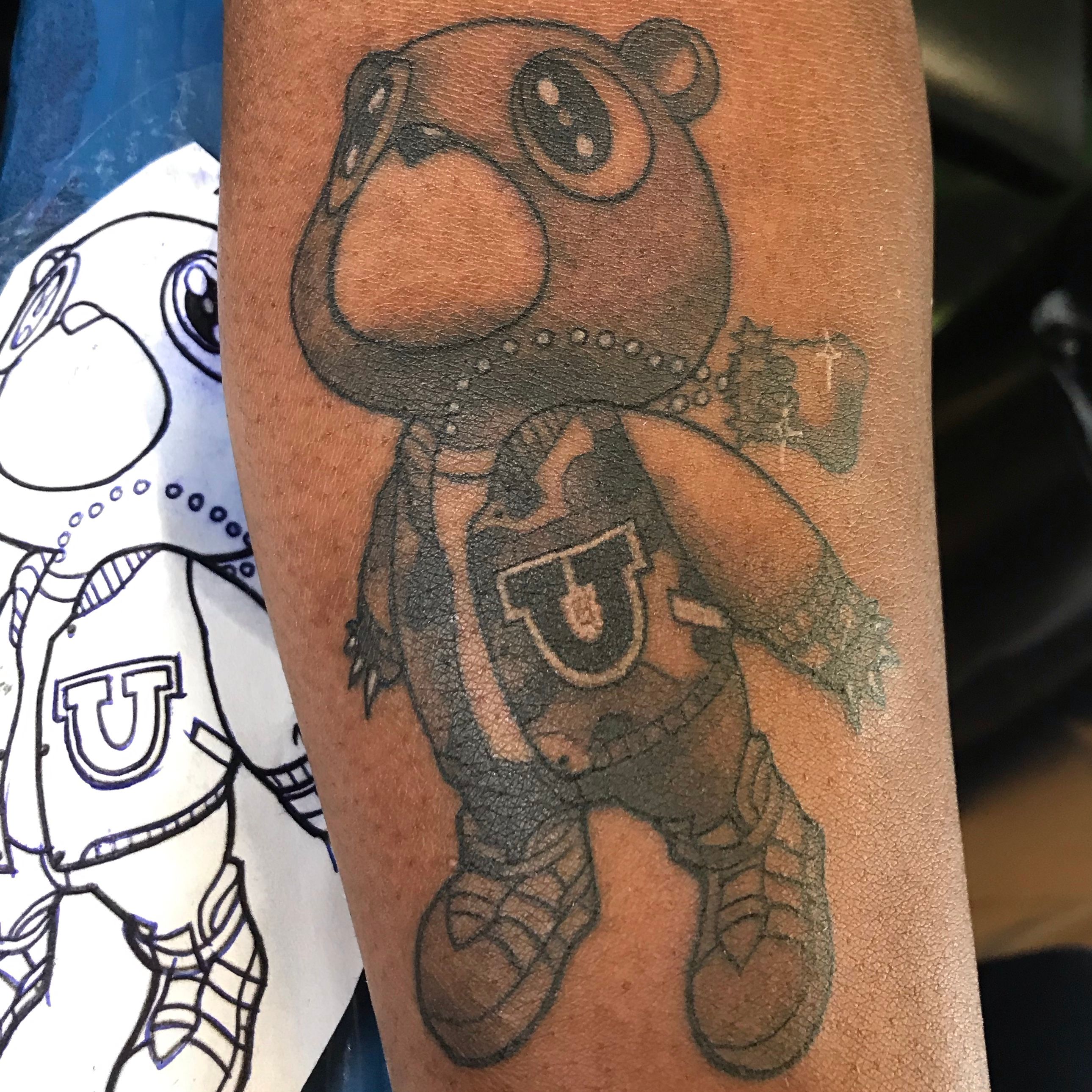 Update 141+ dropout bear tattoo latest
