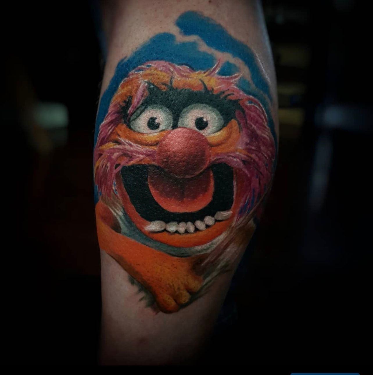 Tattoo uploaded by Manuel Góngora • Animal Muppet work by Reyku. Mexico  City, Aug. 2016. • Tattoodo