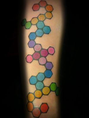 Colour piece on arm 