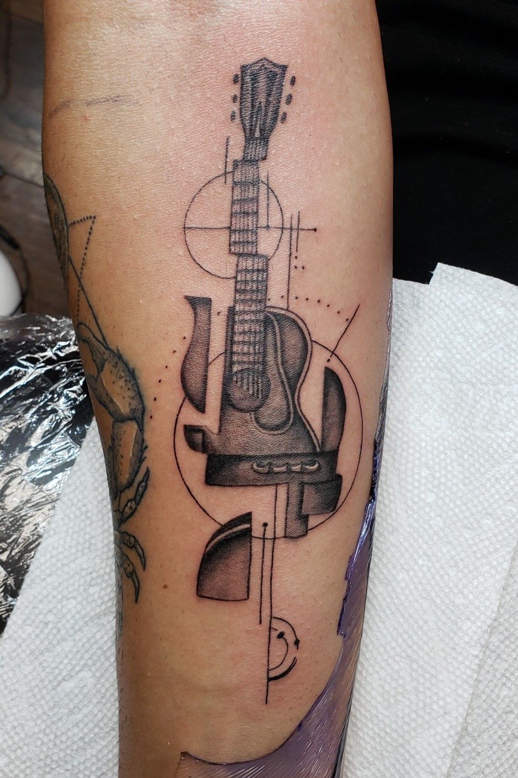 Guitar Temporary Tattoo for Music Lovers Gift-music Tattoo Design-acoustic Guitar  Tattoo Ideas-unique Musical Tattoo-meaningful Tattoo Gift - Etsy