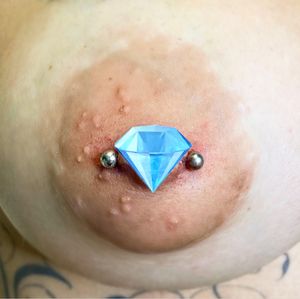 Nipple piercing 