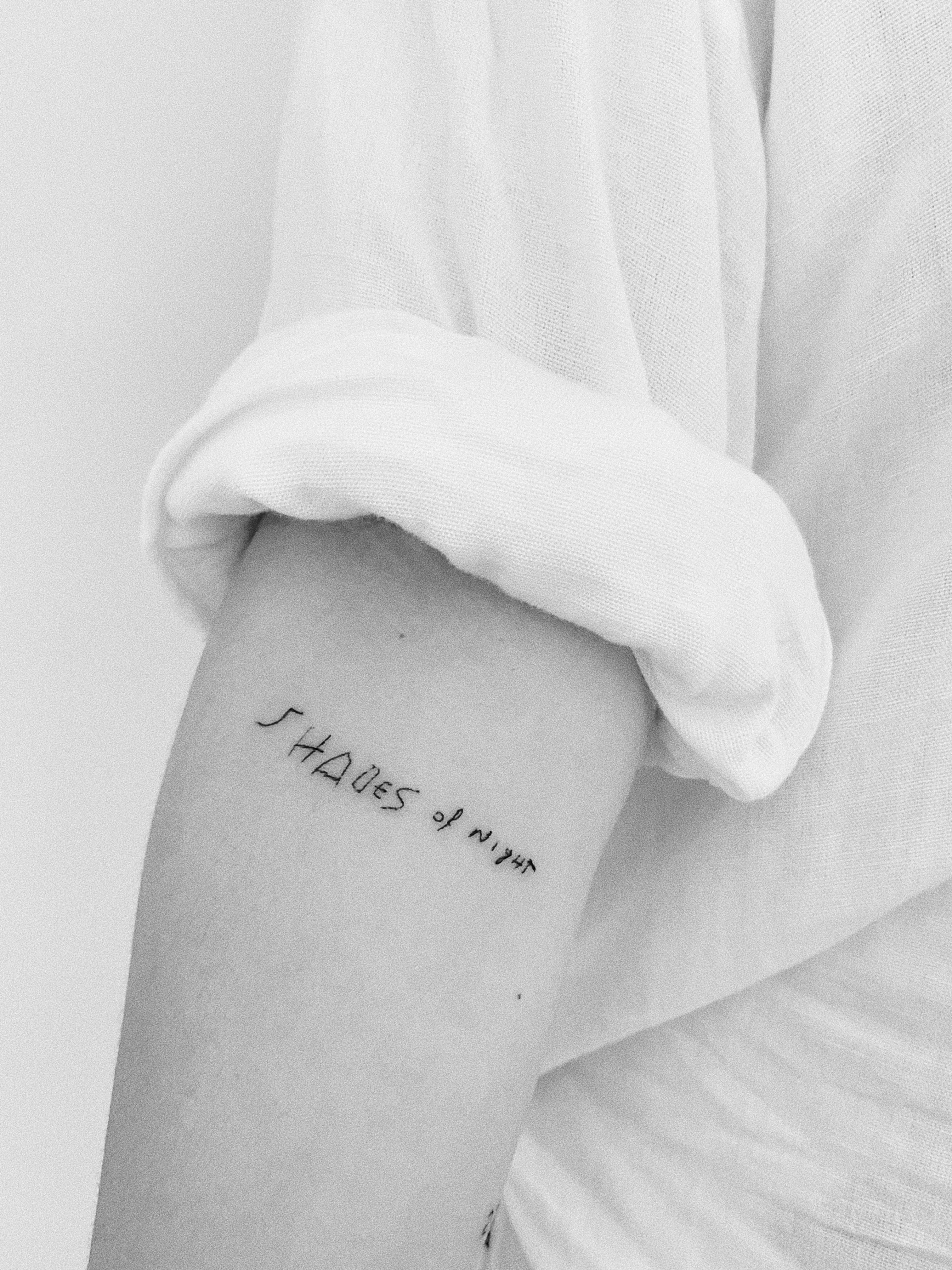 Cy twombly tattoo