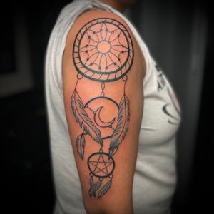 Dream Catcher to start off a full sleeve to come. 