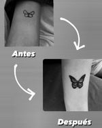 Buttlefly tattoo