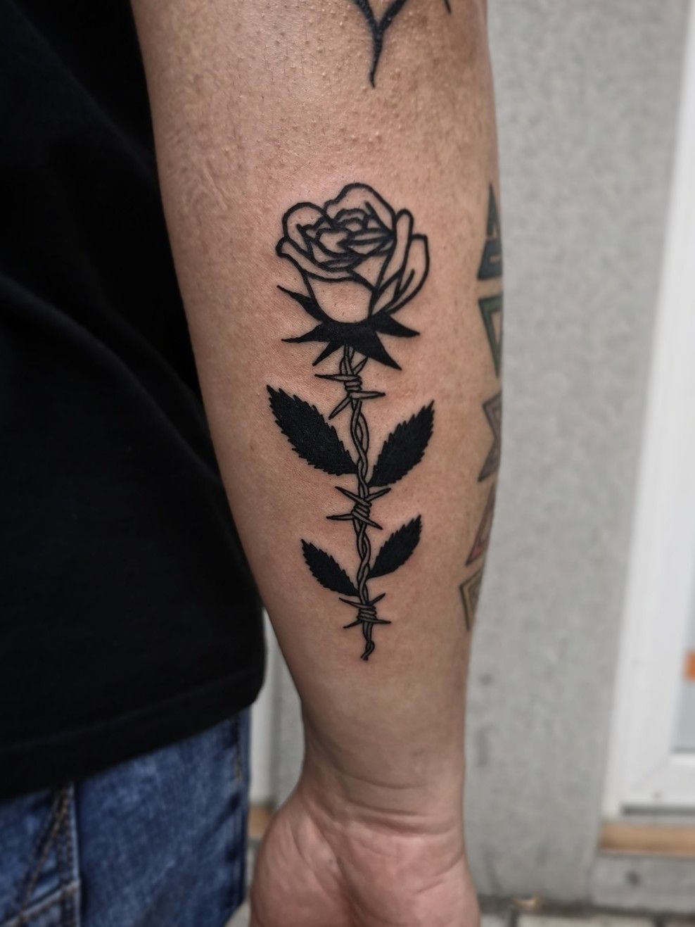June Birth Flower Tattoo | Birth flower tattoos, Rose flower tattoos,  Tattoos