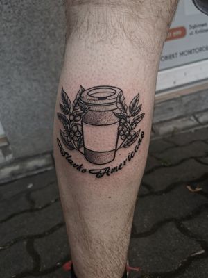 Coffee tattoo 🤠