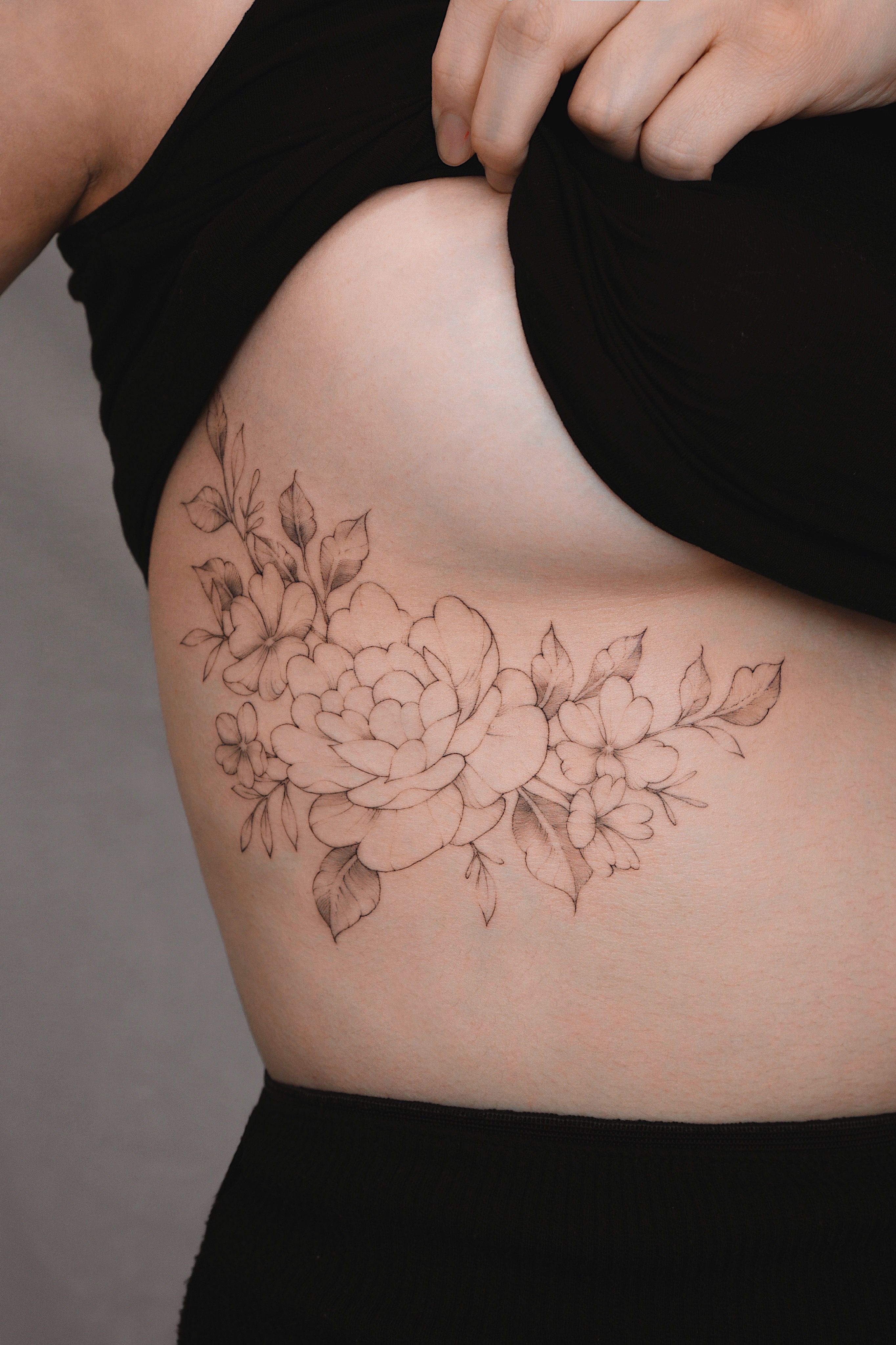 50 Rib Tattoos for Girls  Art and Design