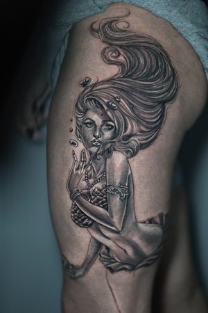 #mermaid #tattoo #inprogress