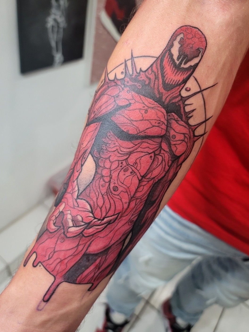 Carnage tattoo by Victor Zetall | Post 21127