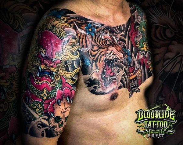 Tattoo from Bloodline Tattoo Phuket