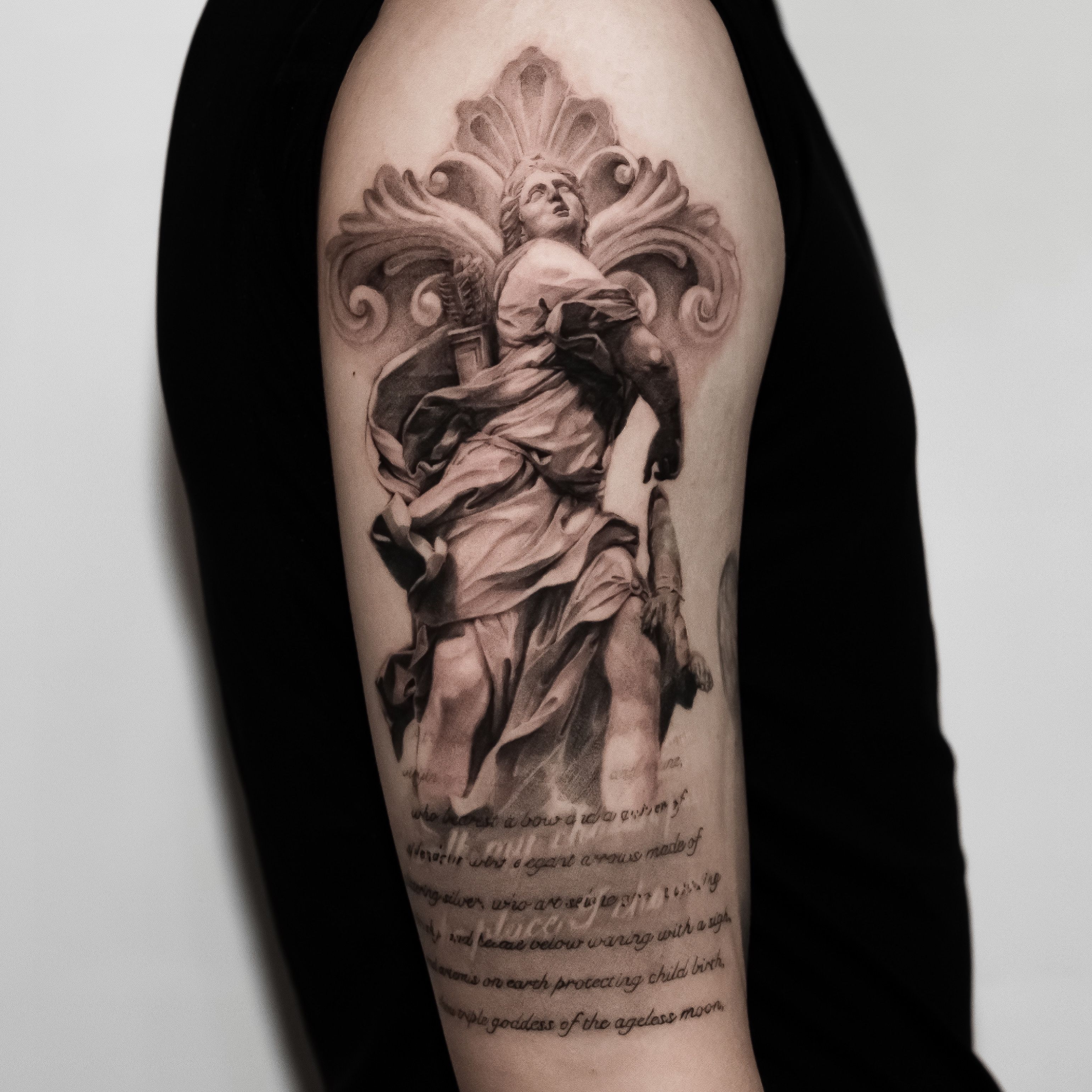 Artemis tattoo design