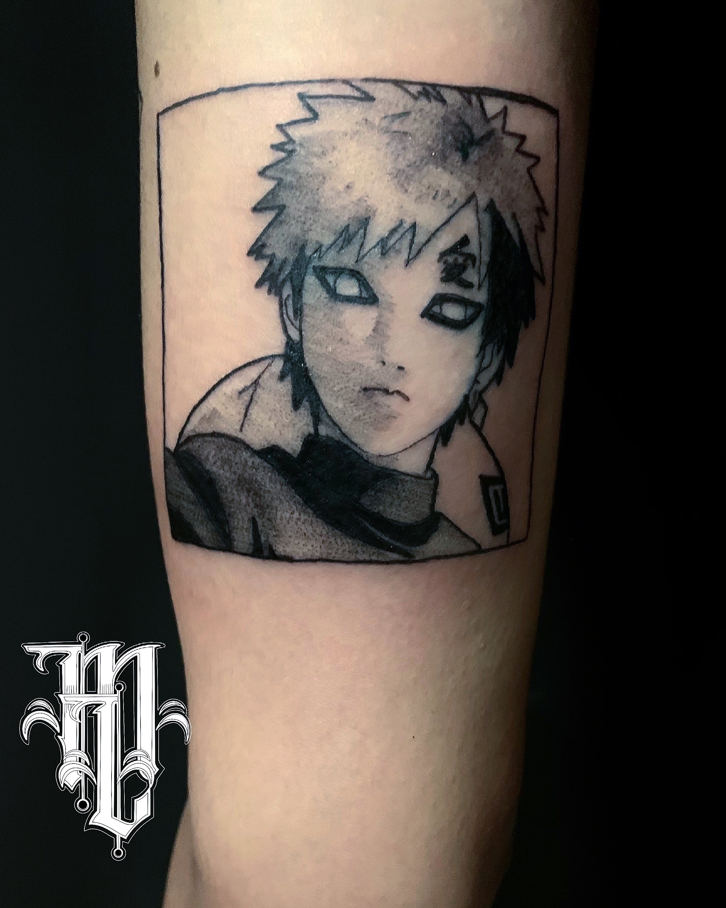 Tattoo uploaded by Стефан Шулевски • Gaara • Tattoodo