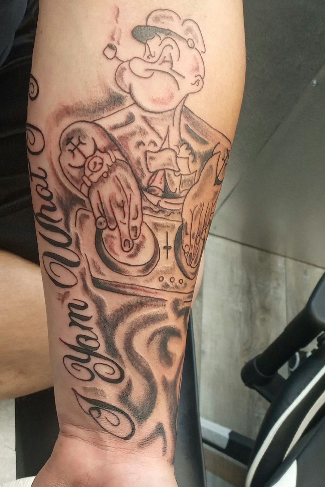 Had this cool Popeye memorial... - Flashpoint Tattoo Company | Facebook