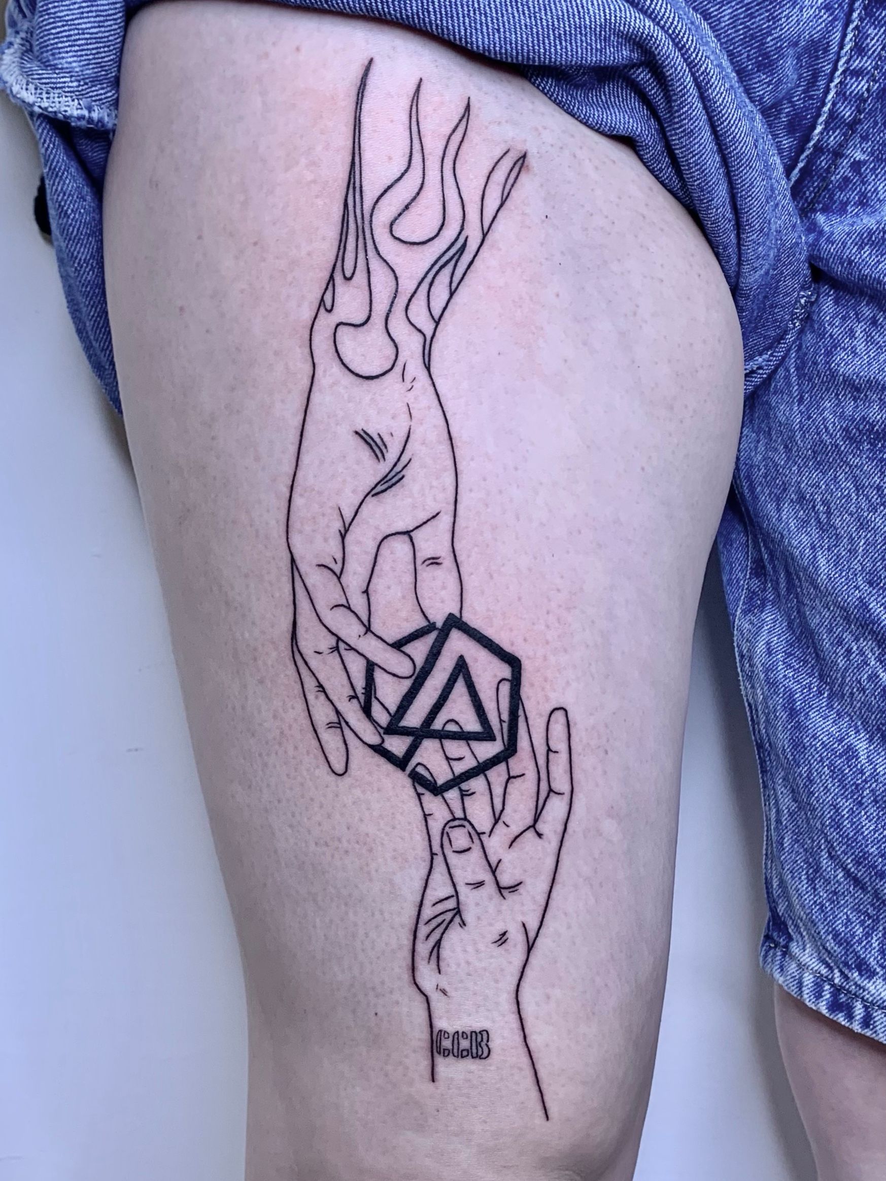 Tattoo uploaded by Teake jonkman • Linkin Park logo tattoo • Tattoodo