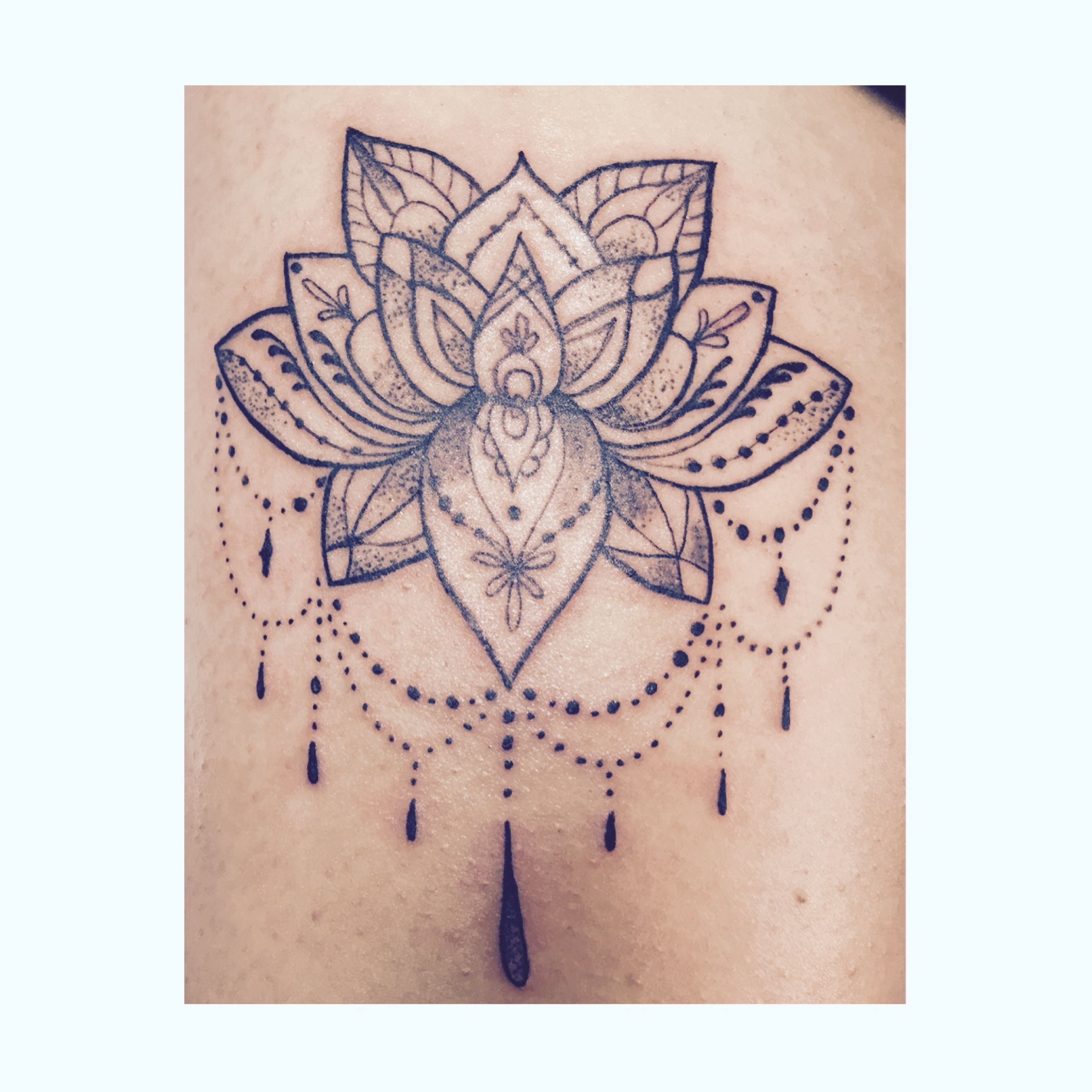 Tattoo uploaded by Paige  Mandala thigh piece mandala thightattoo  bigpiece  Tattoodo