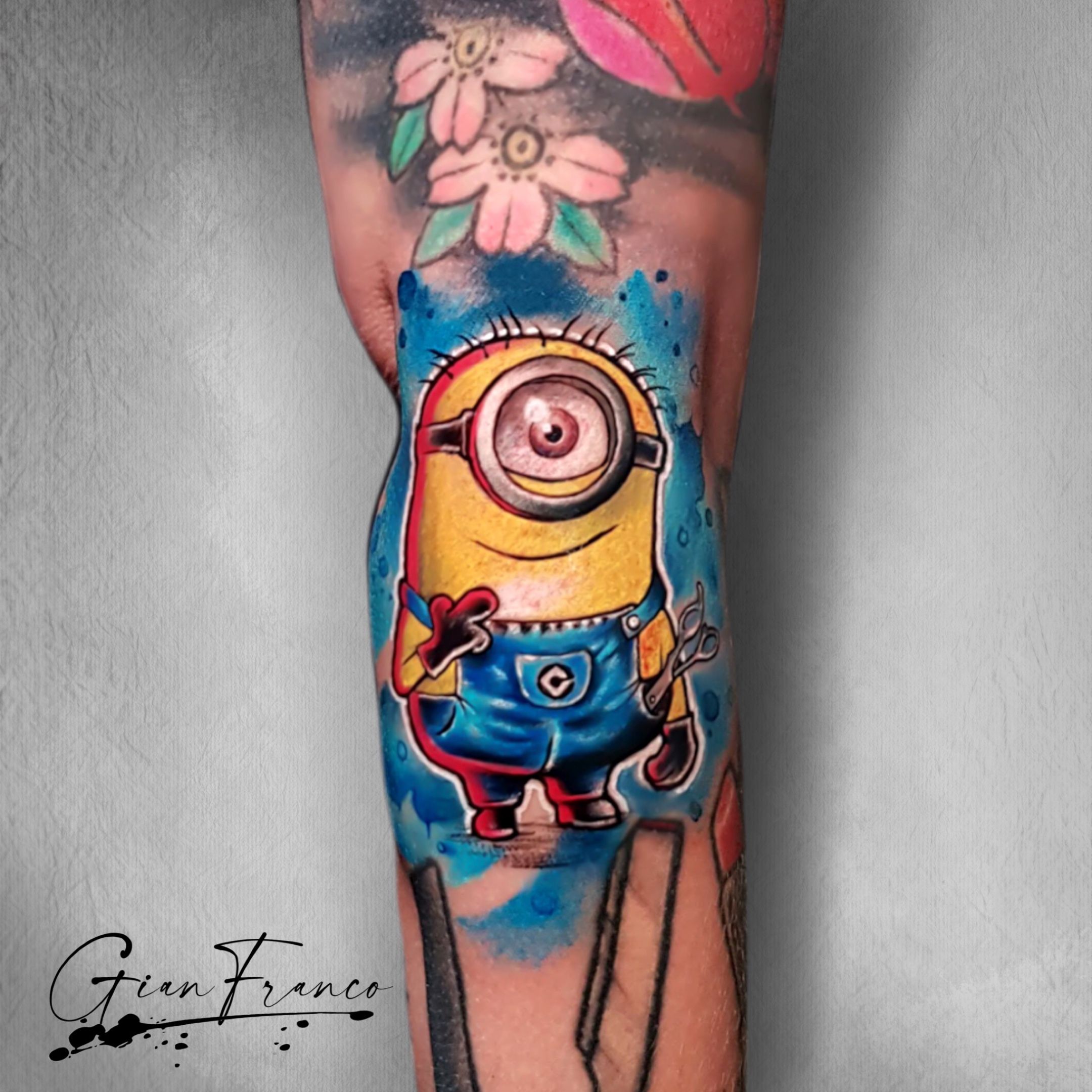 Minions Despicable Me - Tattoos - PartyBell.com