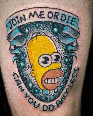 Iconic fish/bulb, Mr. Sparkle, in my fancy glitter method.  I love The Simpsons. "I am very disrespectful to dirt!"
