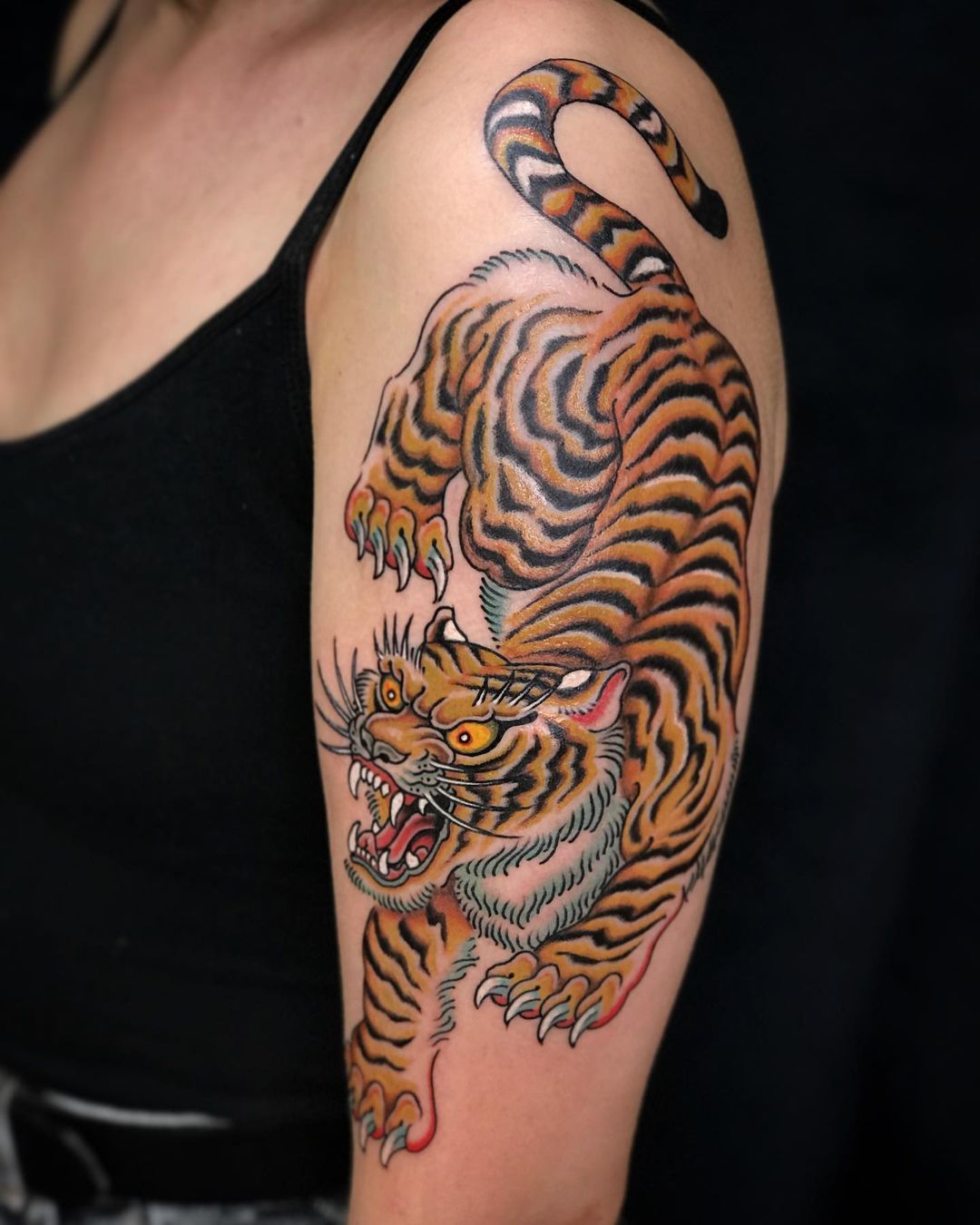 Chinese Tiger Head Tattoo | Tiger-Universe