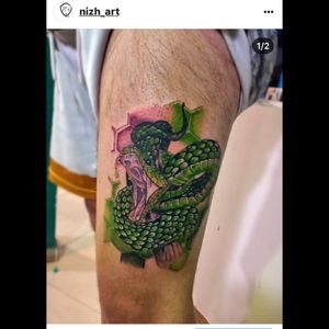 Reptil tattoo made by NizhArt