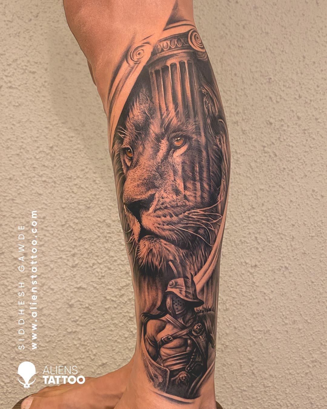 Aliens Tattoo on Twitter Shiva with Temple Tattoo by Allan Gois at  alienstattoo   shivatattoo shiva realstictattoo tattoos mumbai  httpstconMEzEB1VDG  Twitter