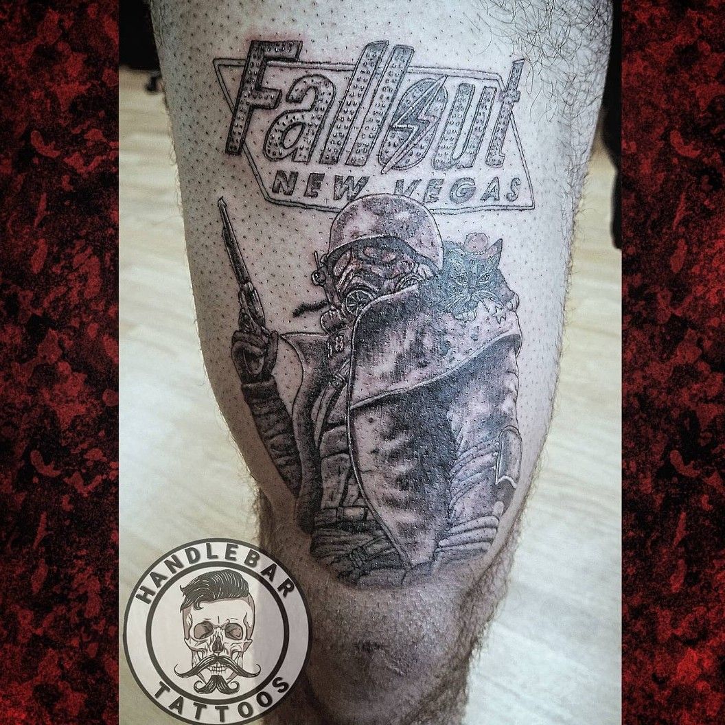 Tattoo uploaded by Keiran Cassie  Fallout Ranger amazing artist  Tattoodo