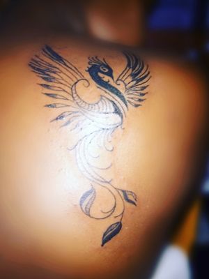 Phoenix Tattoo progression