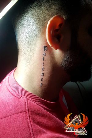 #patience #justinbieber #necktattoo #patiencetattoo #neck #eartattoo #qoutes #tattoo #tattoodesign #design #inked #inkedmodel #tattoos #tattooideas #necklace #tatt #shouldertattoo #shoulderworkout #font #besttattoos #chandigarh #trycity #tattooed