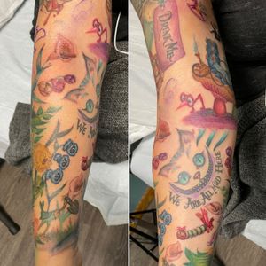 More to this Alice in wonderland sleeve 