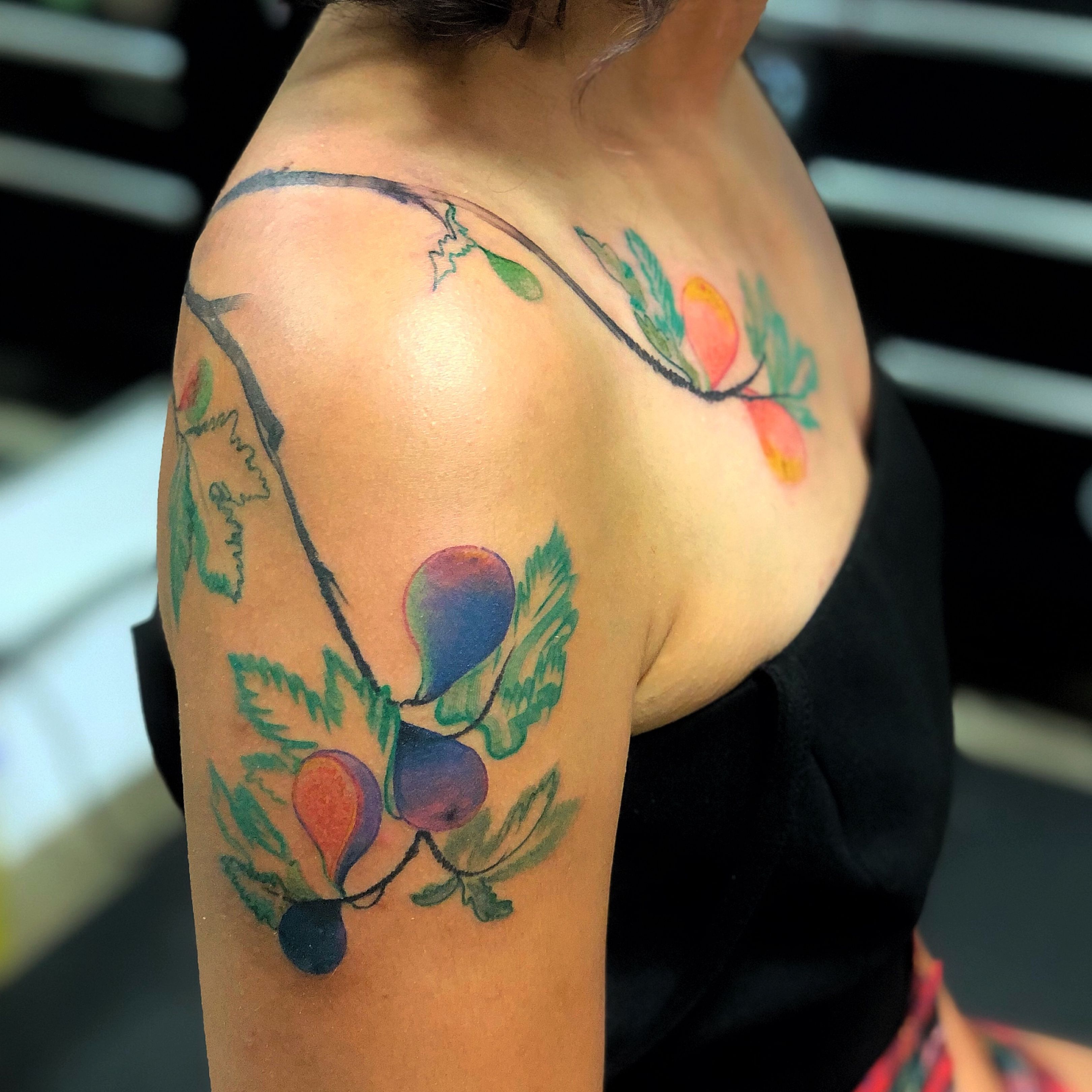 Lady May Tattoo - I LOVE this style! Soft painterly wild flowers for  Rachael today! 💐 . . . #watercolourflowers #thightattoo #flowertattoo  #flowertattoos #naturetattoo #flowertattoomelbourne #delicatetattoo  #painterlytattoo #floraltattoo #ink #tattoo ...