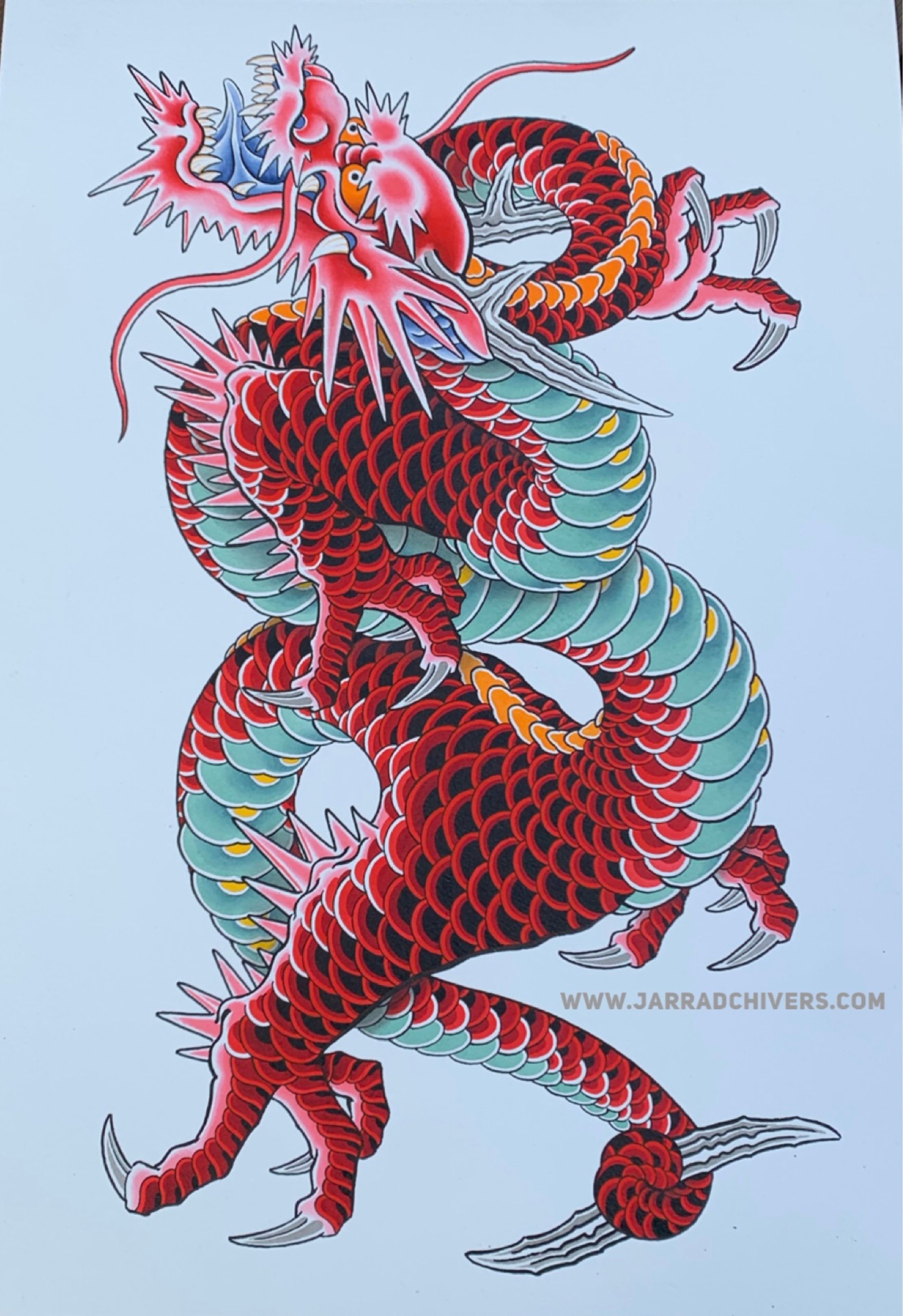 red dragon tattoo designs