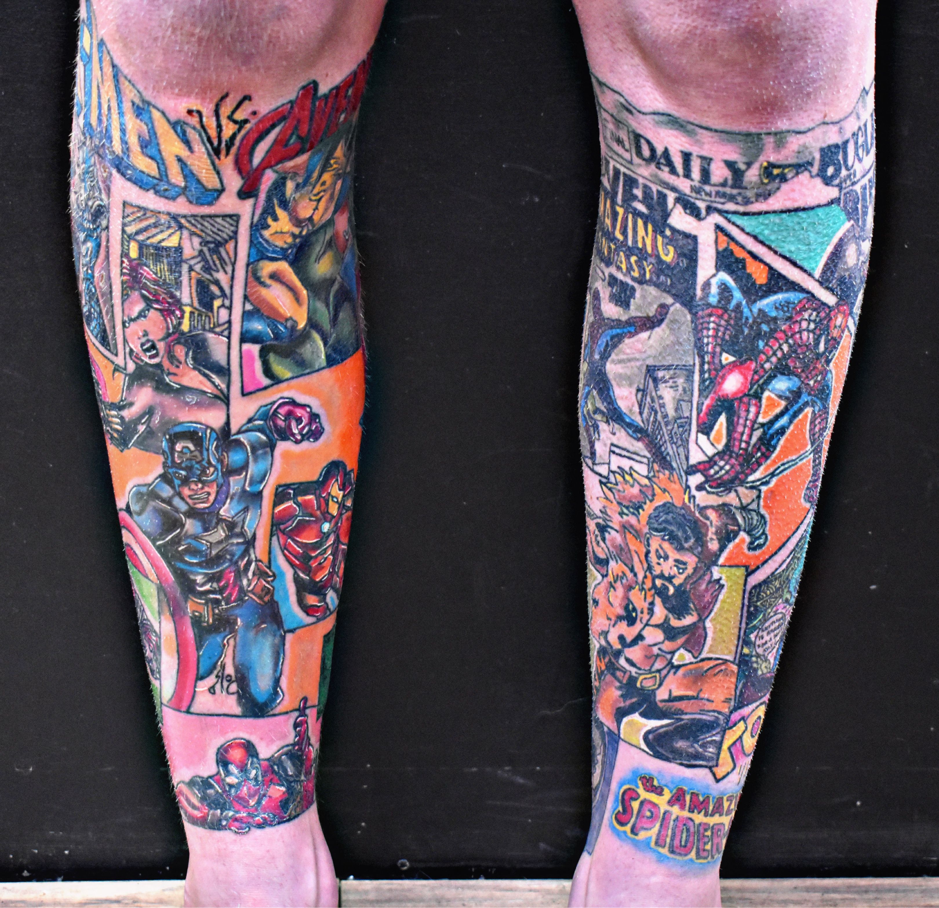 Geek Ink Comics Fans Show Off Tattoos  WIRED