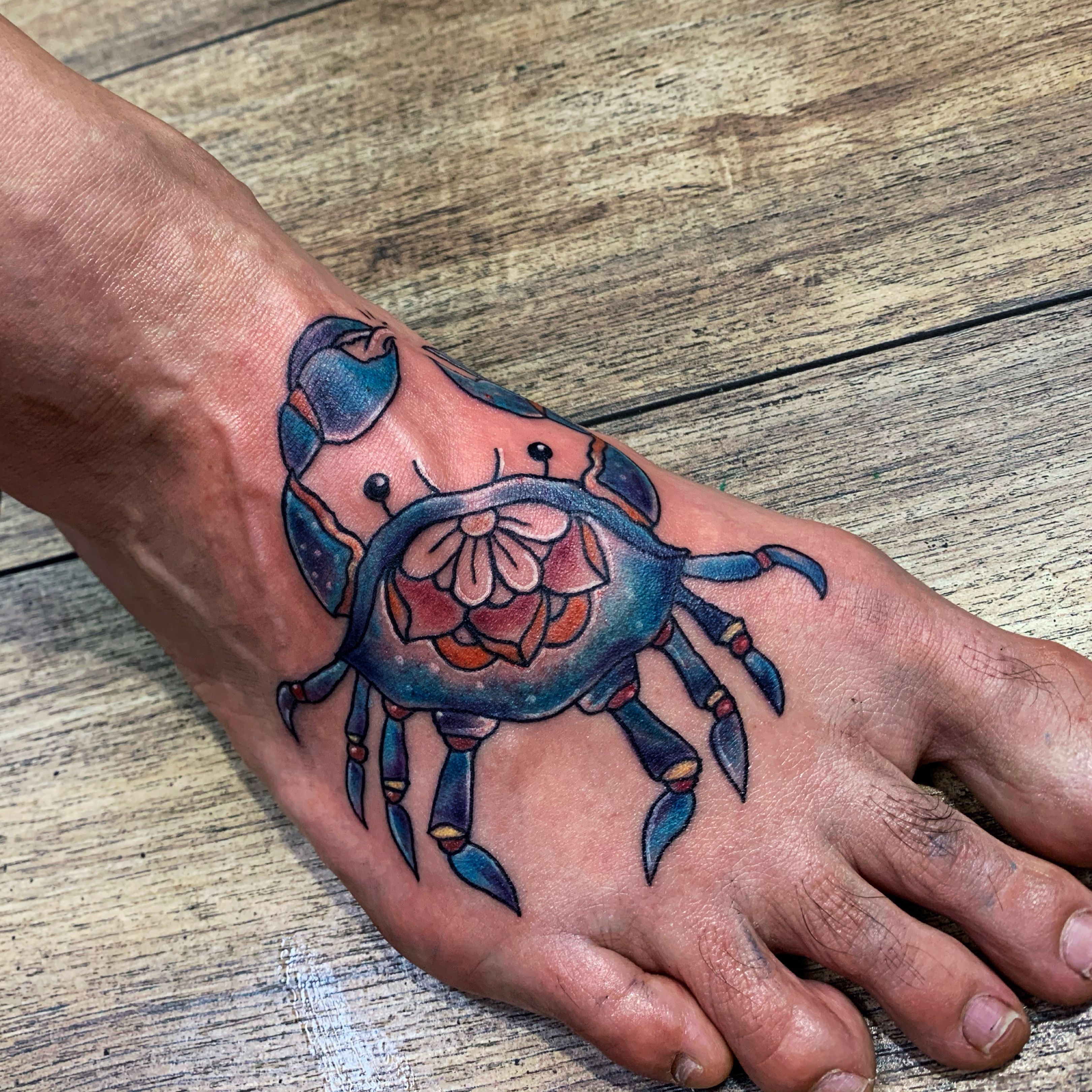 Cocroach Fish Crab Chameleon tattoo idea by Elda Bernardes - Best Tattoo  Ideas Gallery